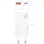 AISENS Cargador Ultra Delgado GaN 25W USB-C y USB-A Blanco
